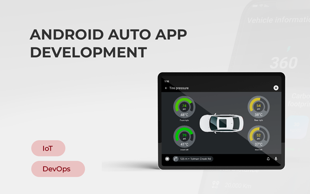 Innowise Projekt - 35% effektivere Fahrzeugkontrolle nach Einführung einer Apple CarPlay/Android Auto-Anwendung