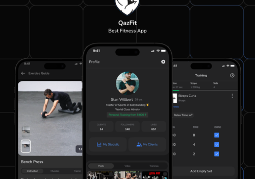 QazFit, Die beste Fitness-App