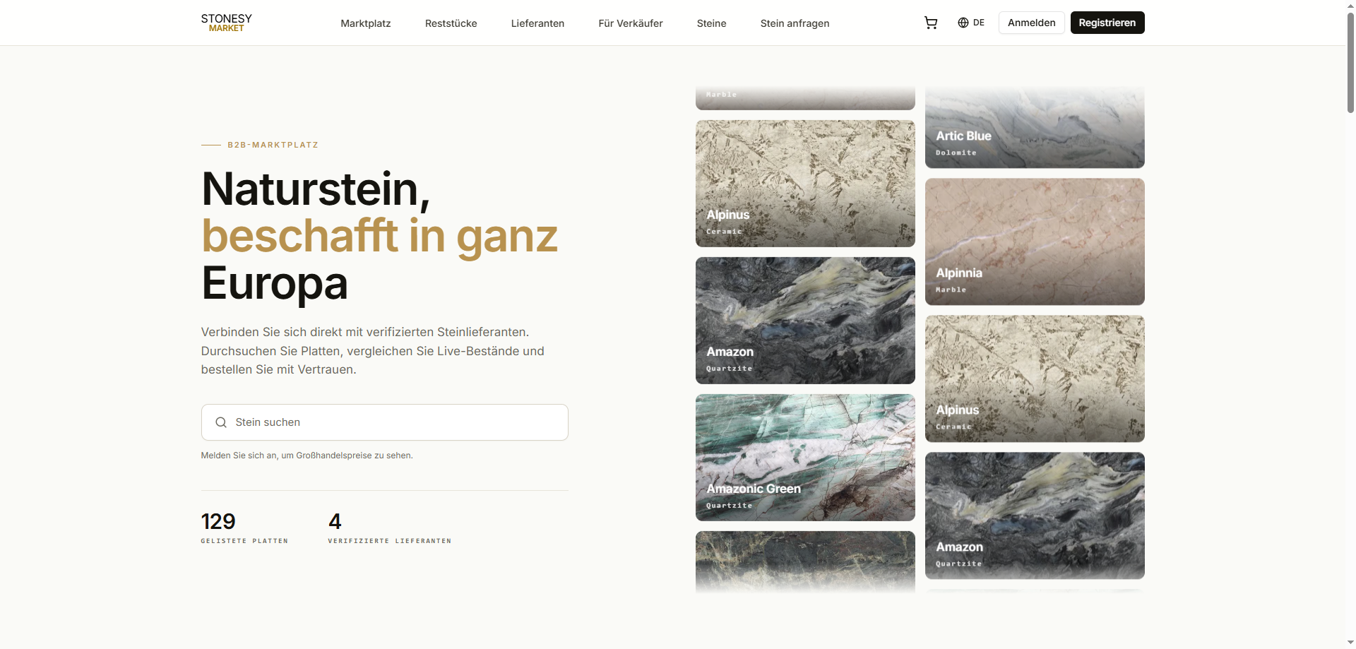 digitaleformate Projekt - Steinestudy-Markt