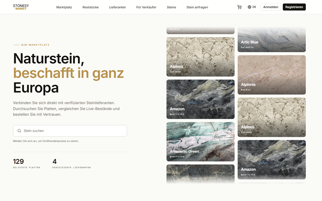 digitaleformate Projekt - Steinestudy-Markt