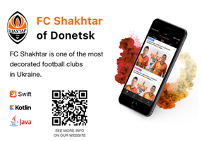Axon Projekt - FC Shakhtar: Mobile App für den Fußballverein