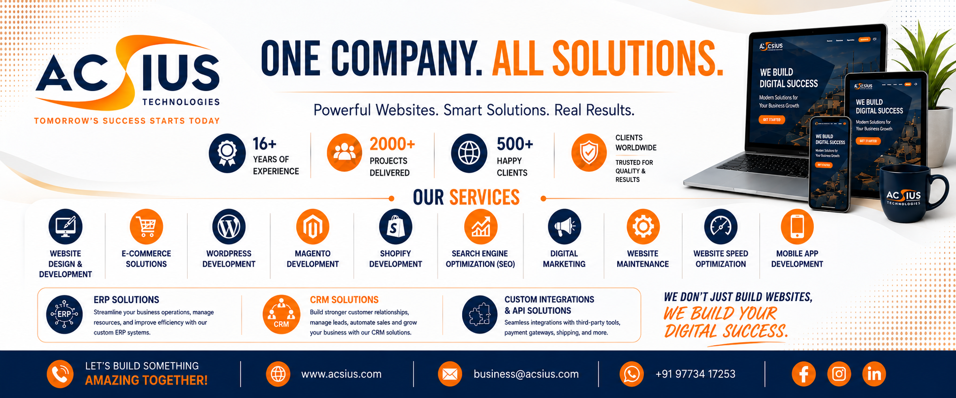 ACSIUS Technologies Pvt. Ltd Headerbild
