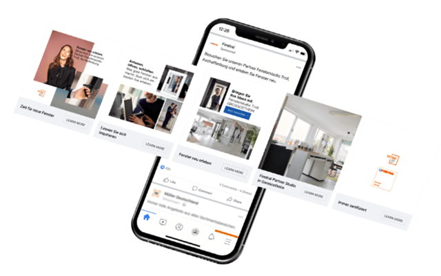 LocalUp Projekt - Lokale Online Werbung für Finstral Partner-Händler