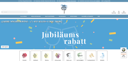 RESPONSE GmbH Projekt - mygreekwine, Affiliate-Marketing