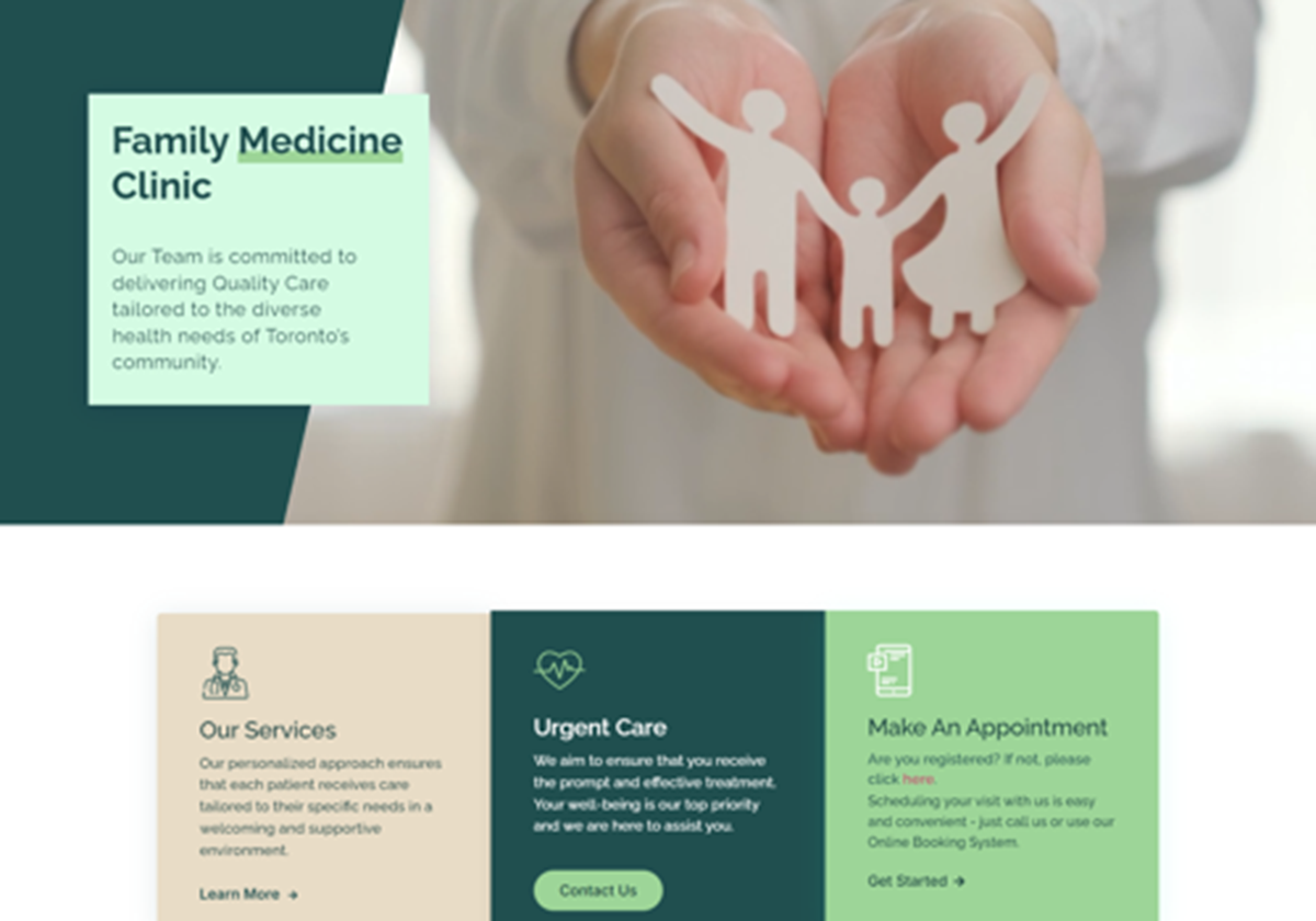 Luso Medicine – Webdesign und -entwicklung - Luso Medicine (Toronto Family Medicine Clinic)