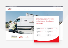 Evers + de Gier Projekt - Unternehmenswebsite für 30+ Länder