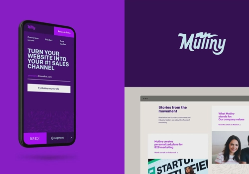 Momkai Projekt - Die Website von Mutiny auf ein neues Level bringen, um eine Series in Höhe von 50 Mio. $ aufzunehmen