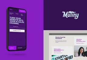 Momkai Projekt - Die Website von Mutiny auf ein neues Level bringen, um eine Series in Höhe von 50 Mio. $ aufzunehmen