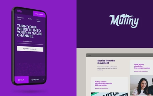 Momkai Projekt - Die Website von Mutiny auf ein neues Level bringen, um eine Series in Höhe von 50 Mio. $ aufzunehmen