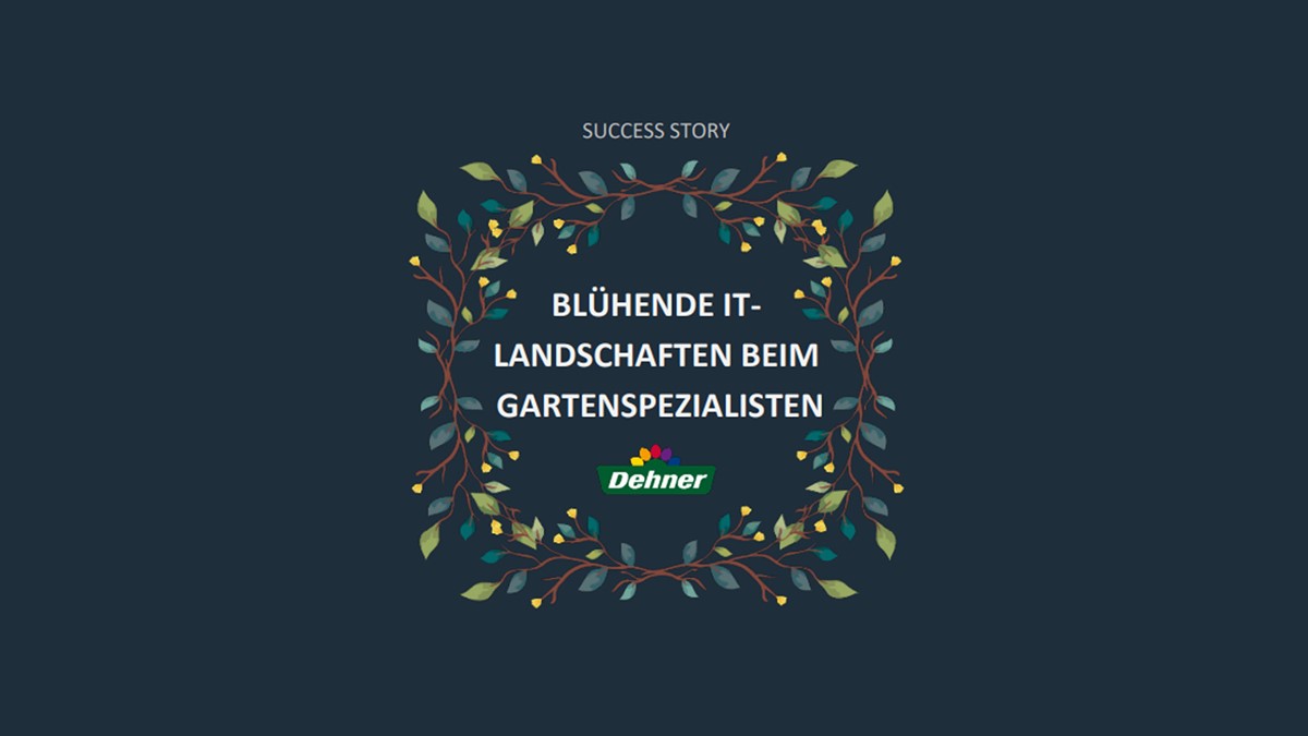Blühende IT-Landschaften beim Gartenspezialisten
