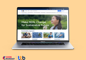 CODEMONDAY Projekt - ttb Bank Haupt-Website für Unternehmen
