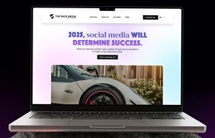 Snow Dream Studios GmbH Projekt - UI/UX-Redesign und Website-Erstellung für Race Media