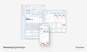 Siteseeing Digital Design Projekt - etracker App