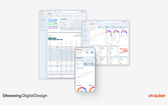 Siteseeing Digital Design Projekt - etracker App