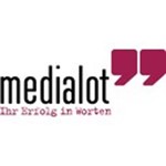 "medialot"" Ihr Erfolg in Worten" Logo