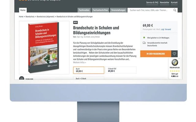 interSales AG Projekt - baufachmedien.de Online-Shop für Verlag in der Baubranche