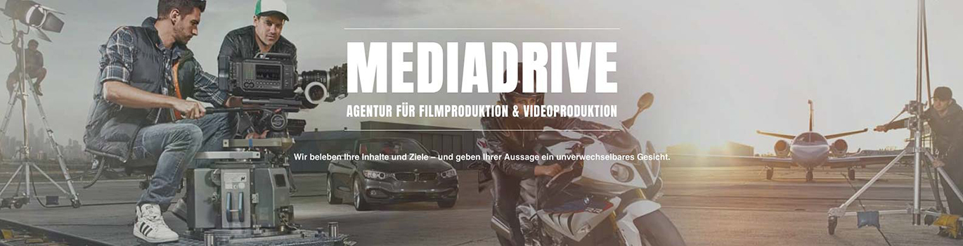 MEDIADRIVE, Filmproduktion Braunschweig & Videoproduktion Braunschweig Headerbild