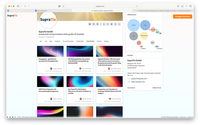 SupraTix GmbH Projekt -