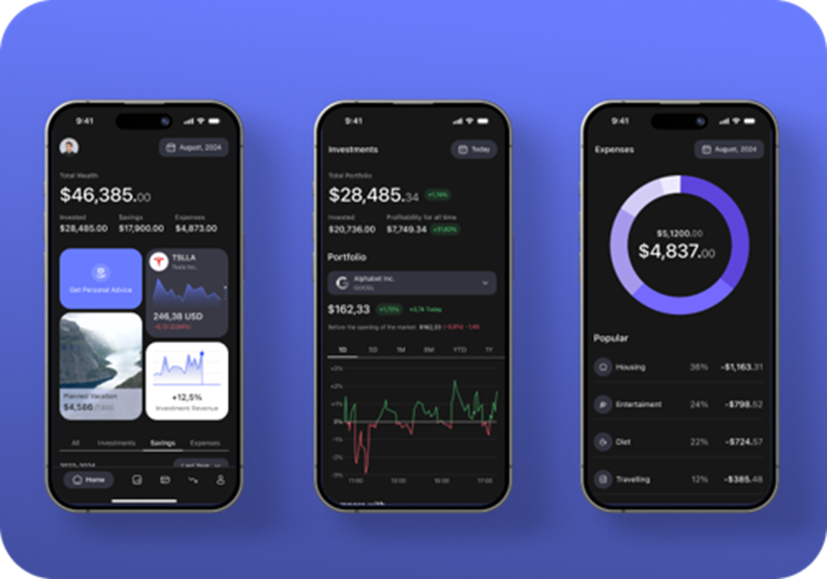 Entwicklung einer Fintech-App für persönliche Finanzen - FinS Solutions