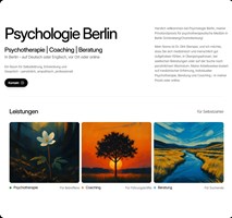 Blaq Nexus Projekt - Website Relaunch, Psychologie Berlin