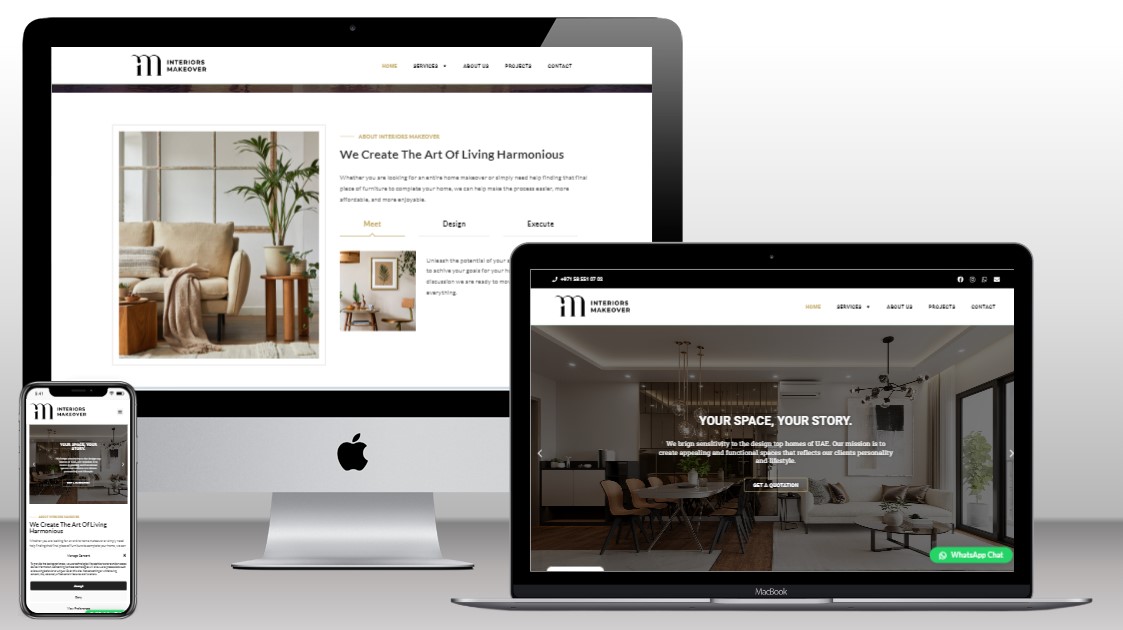 Webris Projekt - Website-Redesign