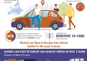 Premium Infographics Projekt - Carsharing