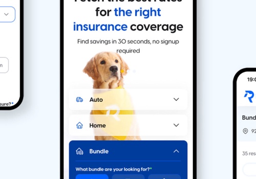 Asymm Projekt - UI/UX-Design für eine Plattform zum Versicherungsvergleich