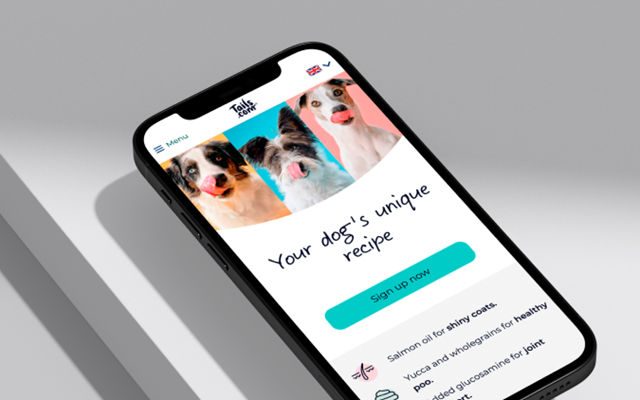 Vention Projekt - Tails.com: Umfangreiche Webentwicklung