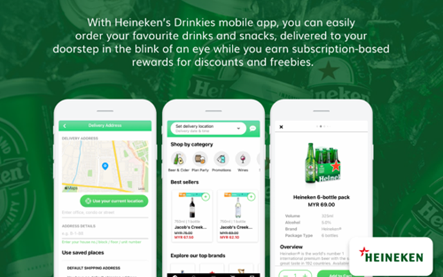 Lizard Global Projekt - Heineken | Drinkies