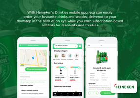 Lizard Global Projekt - Heineken | Drinkies