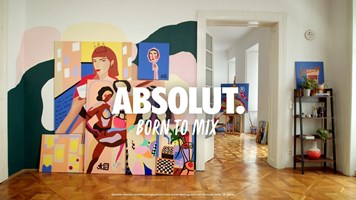 Frame de la Frame Projekt - Absolut x Kinga, Born to Mix Kampagnenvideo