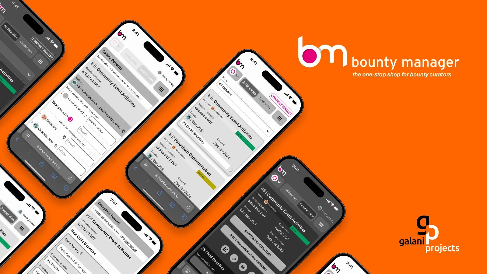 UX/UI Design für mehrere Blockchain digitale Produkte auf Basis des KILT Protokolls