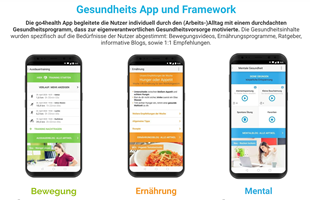 Robimo GmbH Projekt - Go4Health Webseiten