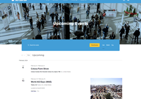 Edamame Agency Projekt - UI-Design und Entwicklung einer Event-Landingpage