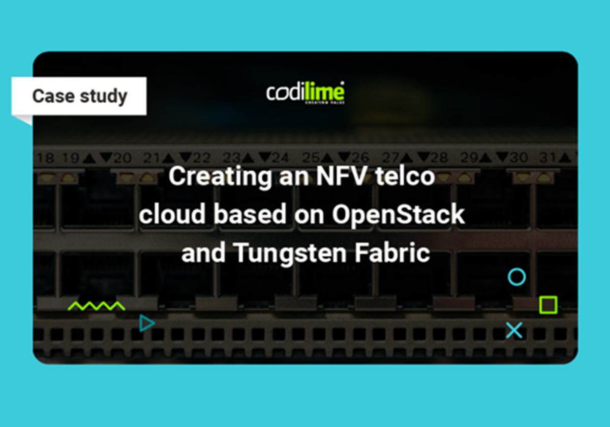 Aufbau einer NFV-Telekommunikations-Cloud auf Basis von OpenStack und Tungsten Fabric - 
