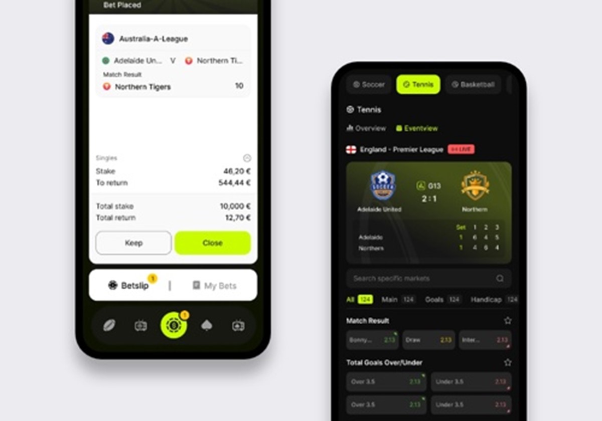 Sportsbook-UI-Design und Frontend - Confidential Sportsbook platform (NDA)
