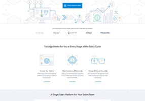 Kegan Quimby Web Design & Development Projekt - ToutApp