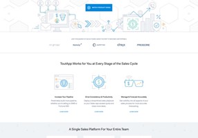 Kegan Quimby Web Design & Development Projekt - ToutApp