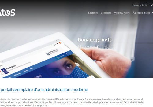 Actency Projekt - Atos: das zentrale Zollportal für alle