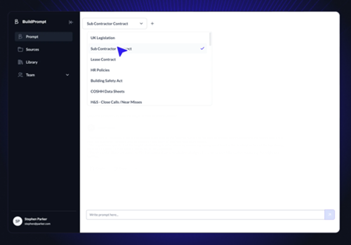 BuildPrompt - KI-gestützte Dokumentenanalyse - 