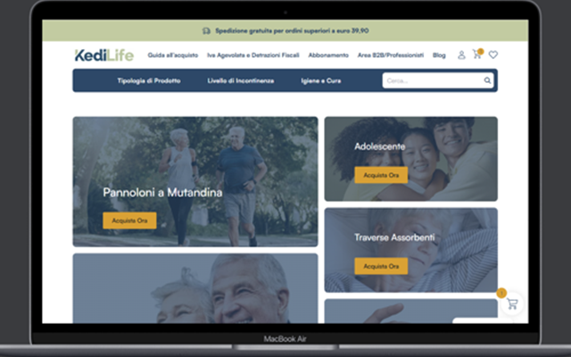 Edamame Agency Projekt - E-Commerce-Entwicklung & UX/UI-Design für Hygieneprodukte