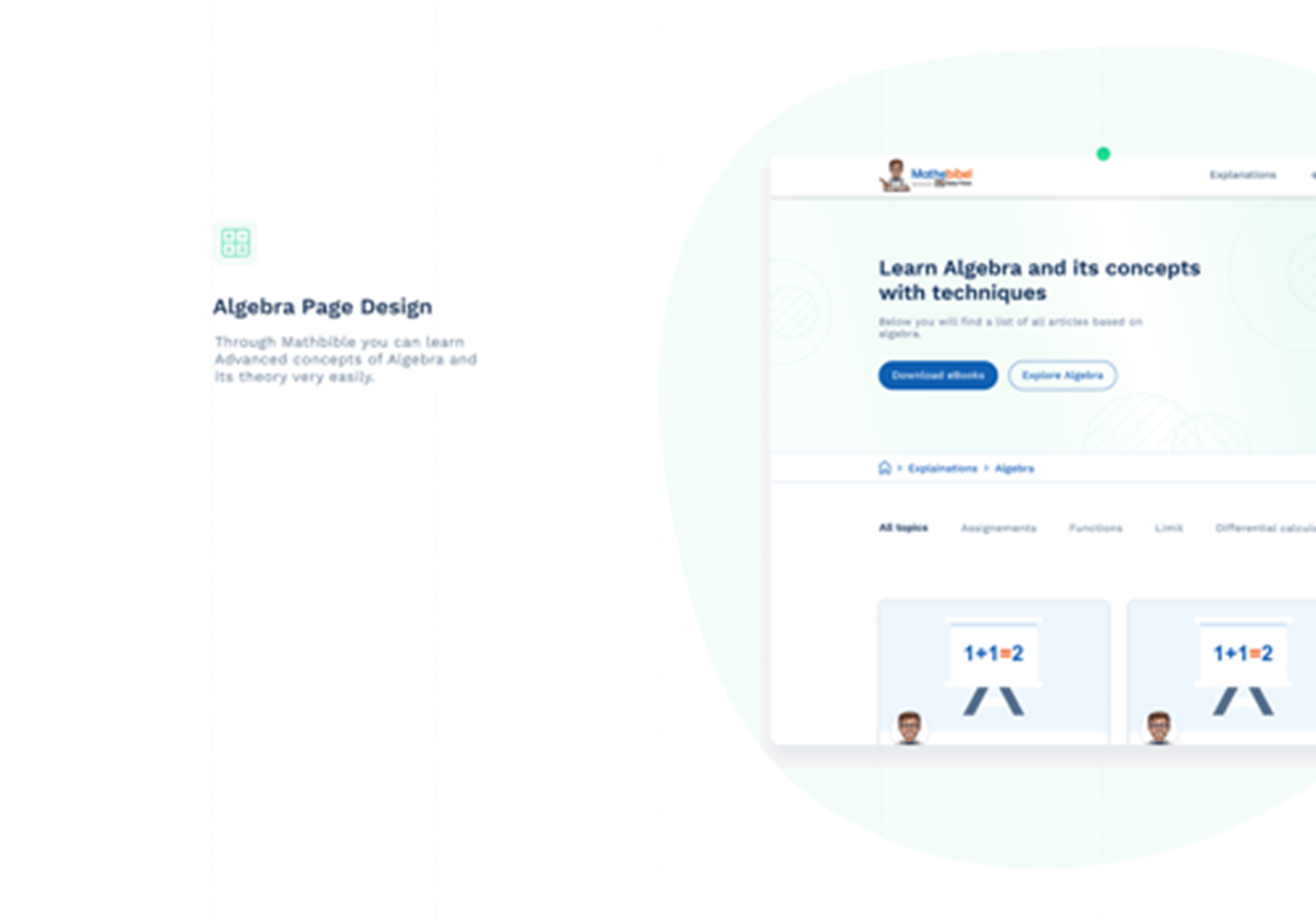 German Mathe Bible - UI/UX-Design - 