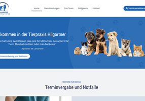 WordPress-Website: Tierarztpraxis in Österreich