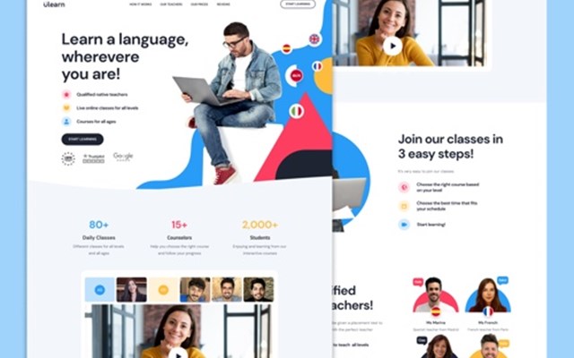 Fabulo Projekt - Ulearn, Online-Plattform zum Sprachenlernen