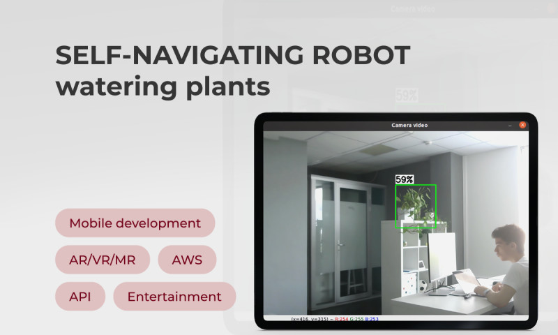 Innowise Projekt - Selbstnavigierender Roboter