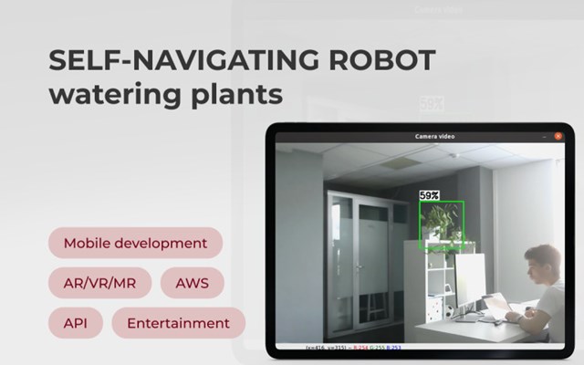 Innowise Projekt - Selbstnavigierender Roboter