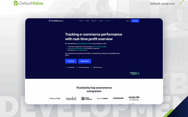 Default Value Projekt - Erstellung des Integrationsmoduls für ProfitMetrics in Magento 1 & 2