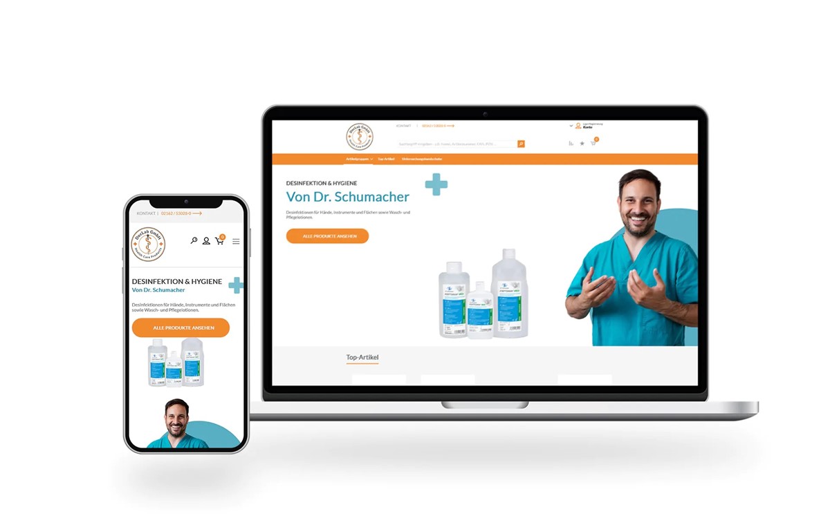B2B E-Commerce Medizintechnischer Handel