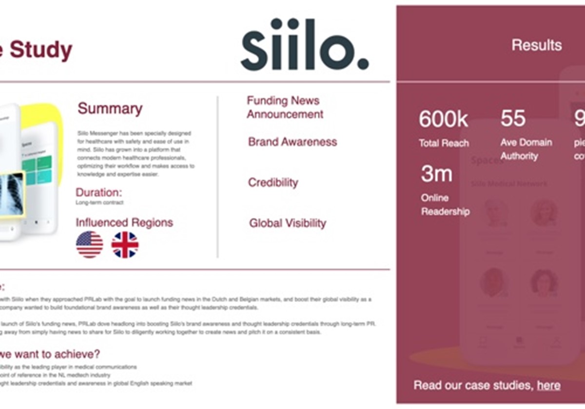 Fallstudie für Siilo - Siilo