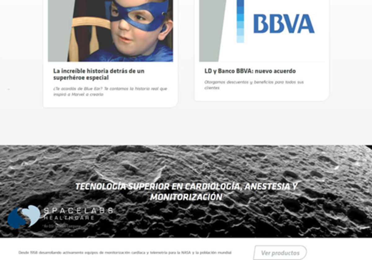 Website zur Audiologie - 